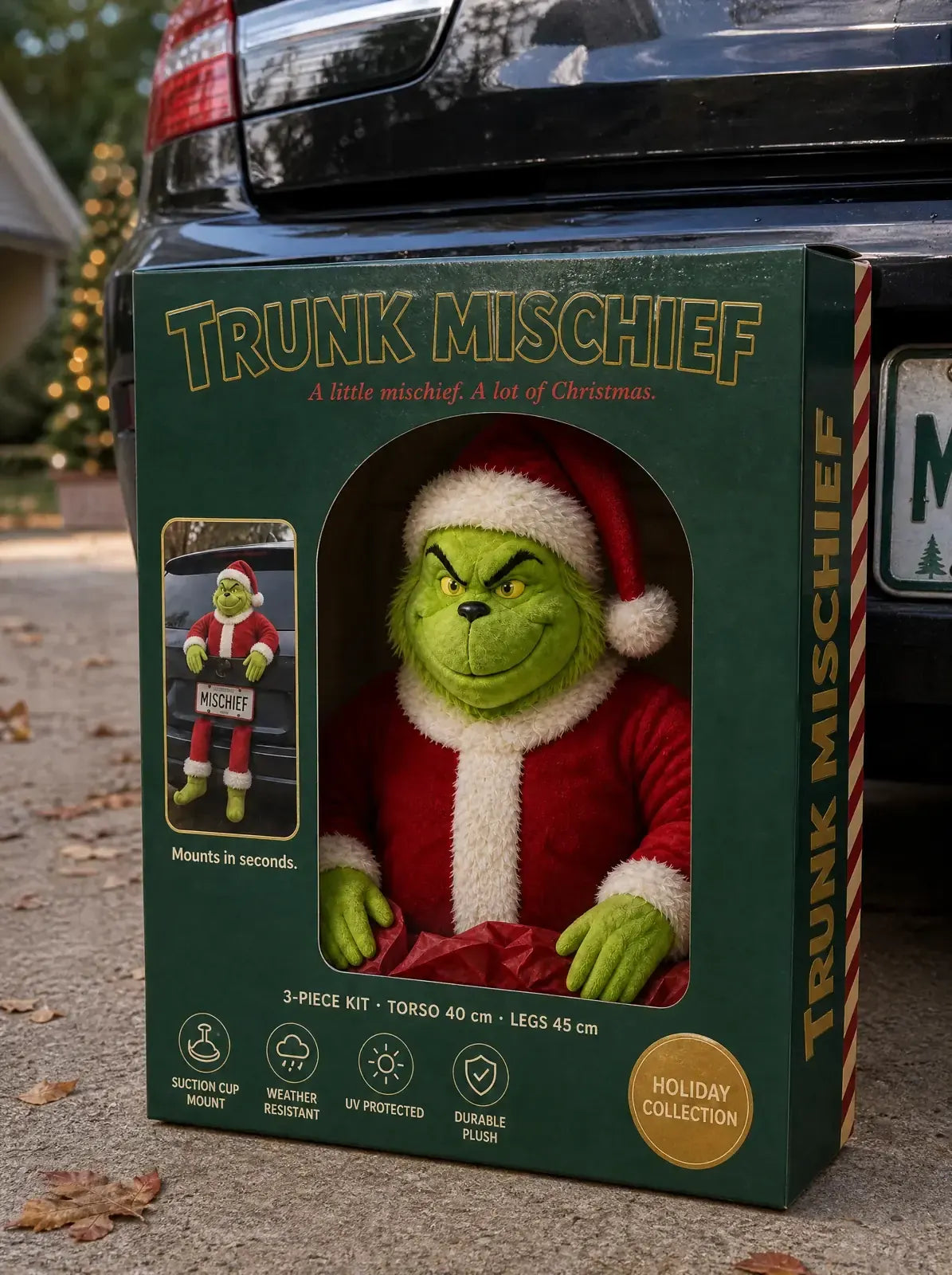 Christmas Mischief - Trunk Decoration
